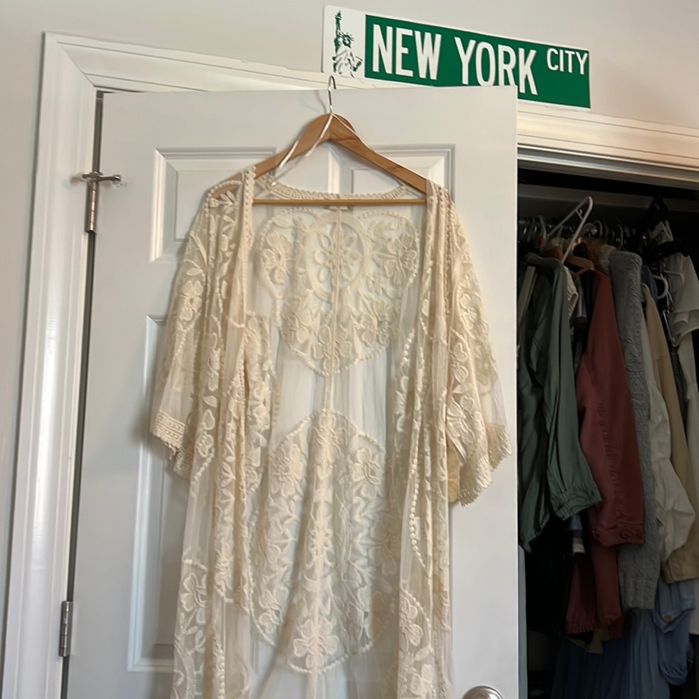 Lace cardigan